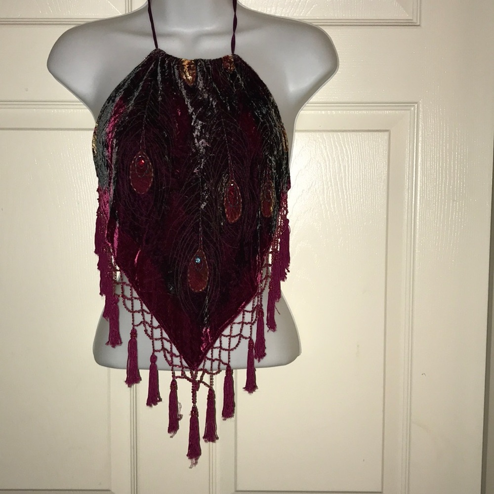 Fashion scarf top